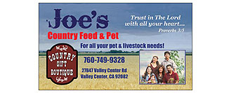 Joe’s Country Feed and Pet